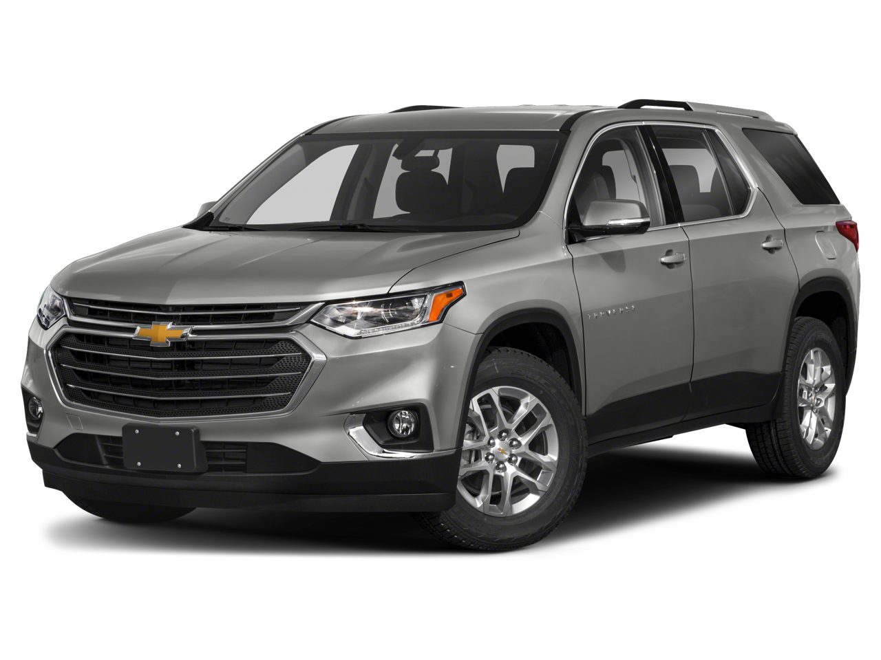 2019 Chevrolet Traverse LT Leather in Graphite Metallic — front three-quarter view