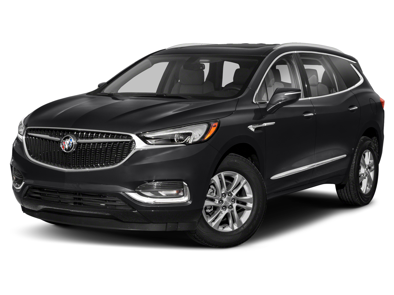 2020 Buick Enclave Essence in Quicksilver Metallic — front three-quarter view