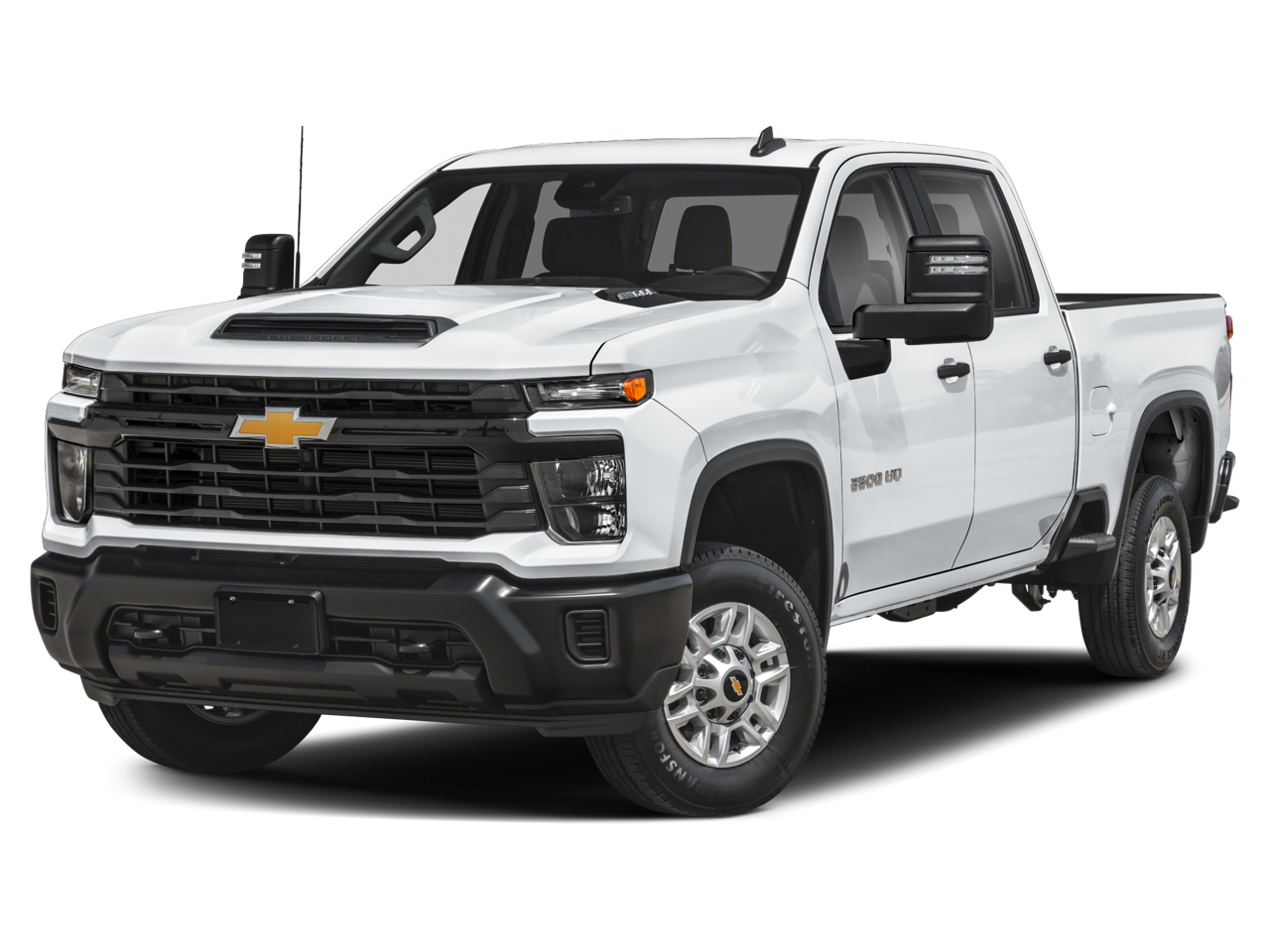 2024 Chevrolet Silverado 2500 HD LTZ in Sterling Gray Metallic — front three-quarter view