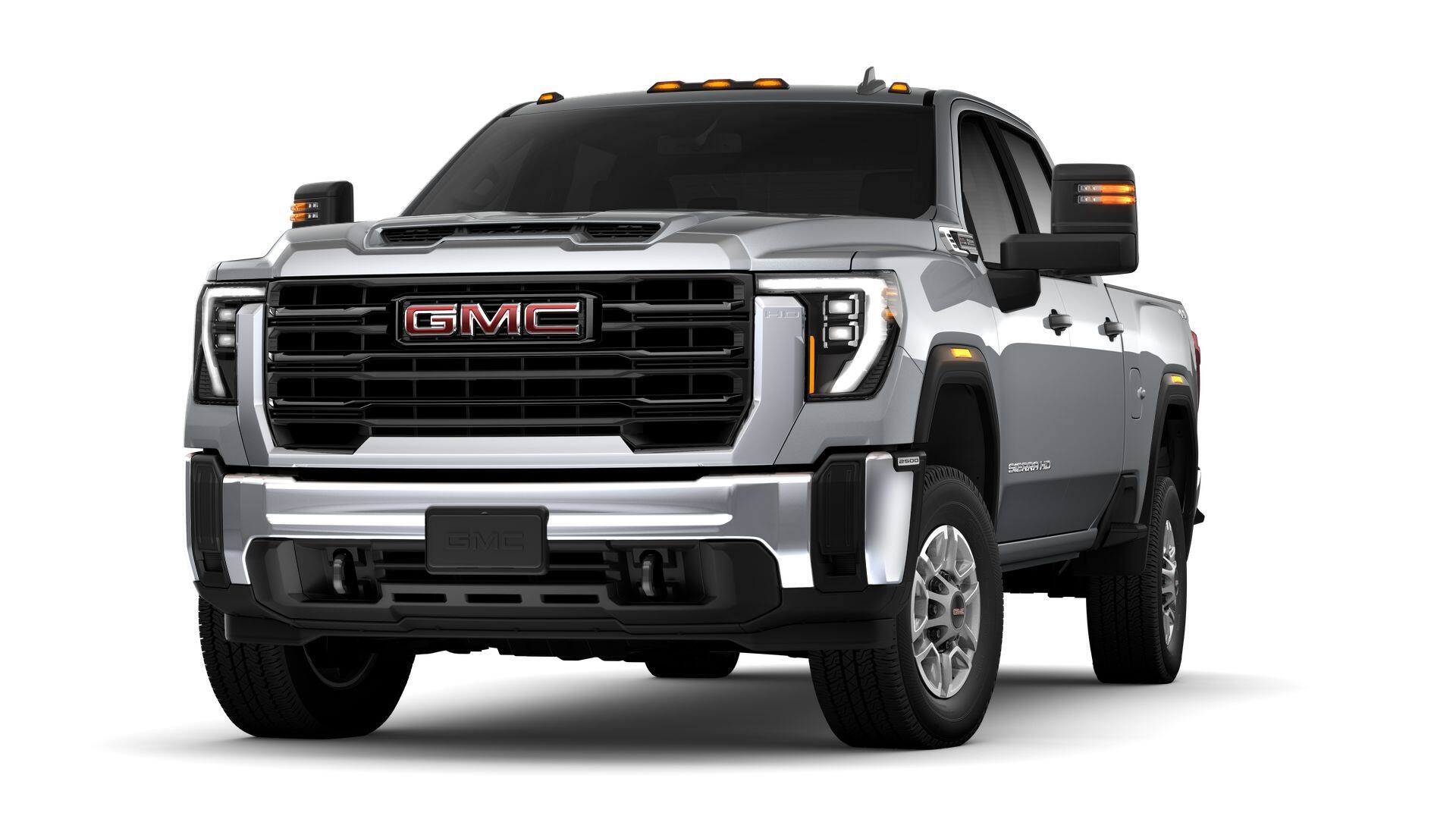 2026 GMC Sierra 2500 HD Pro in Sterling Metallic — front three-quarter view