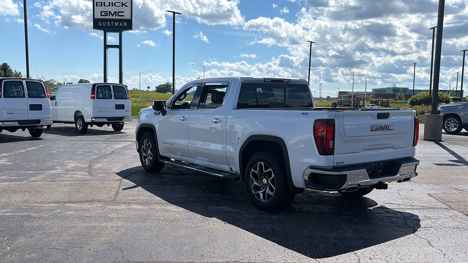 2023 GMC Sierra 1500 — rear three-quarter view