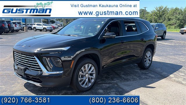 2026 Buick Enclave Preferred in Ebony Twilight Metallic — front three-quarter view
