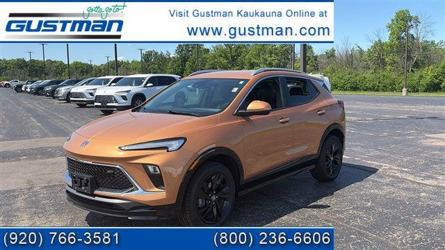 2024 Buick Encore GX Sport Touring in Copper Ice Metallic — front three-quarter view