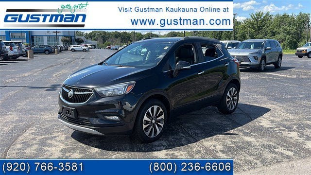 2018 Buick Encore Preferred II in Includes (Cm5) Black Carbon Metallic Lower Exterior Accent Color, Paint Code W700s.) — front...