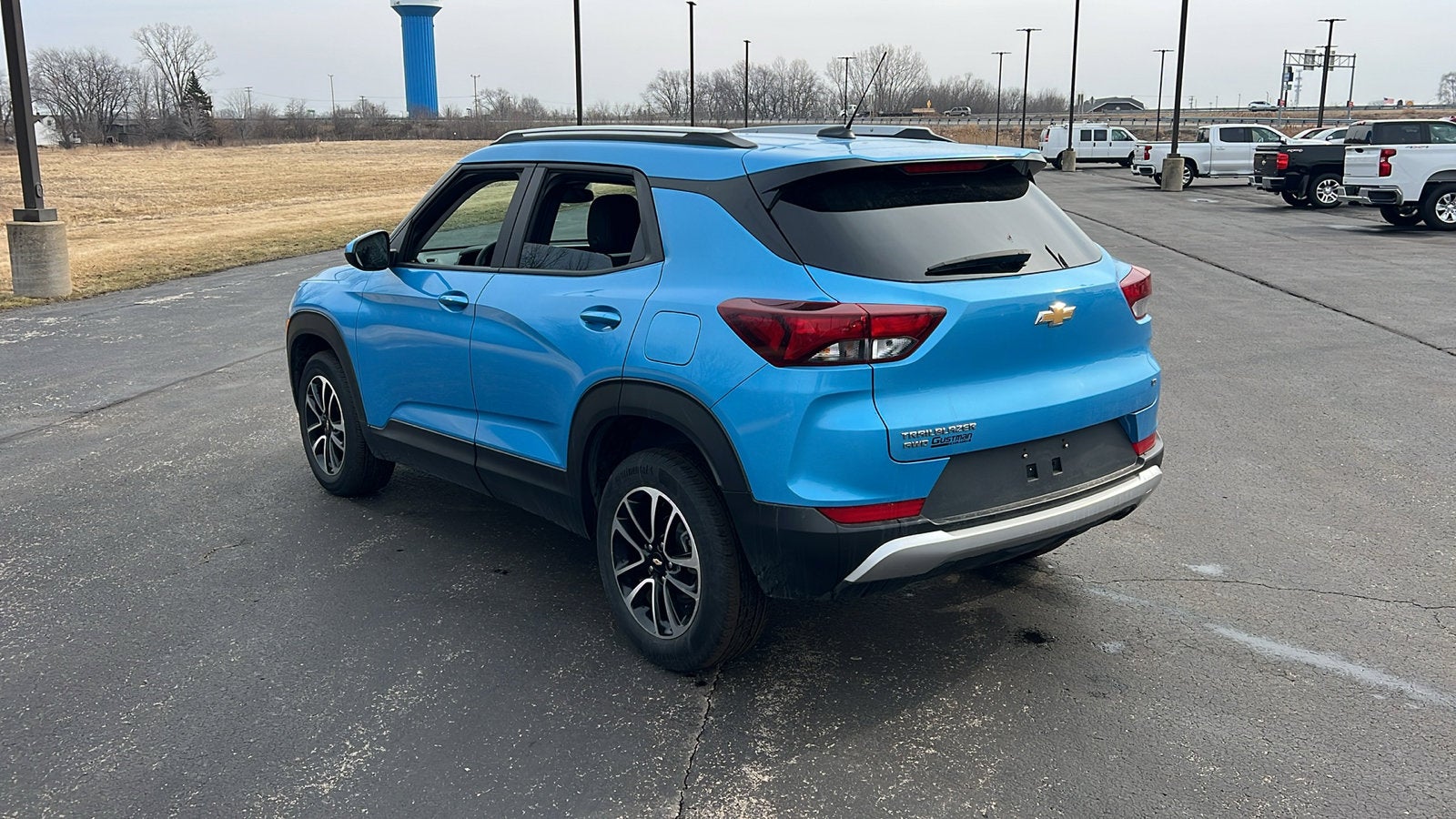 2025 Chevrolet Trailblazer — rear three-quarter view